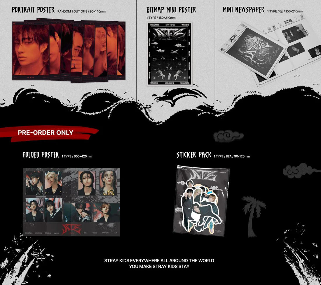 STRAY KIDS - ATE (9TH MINI ALBUM) ATE VER. (LIMITED)