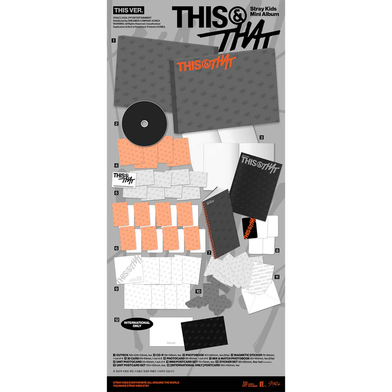 STRAY KIDS - THIS & THAT (signed)