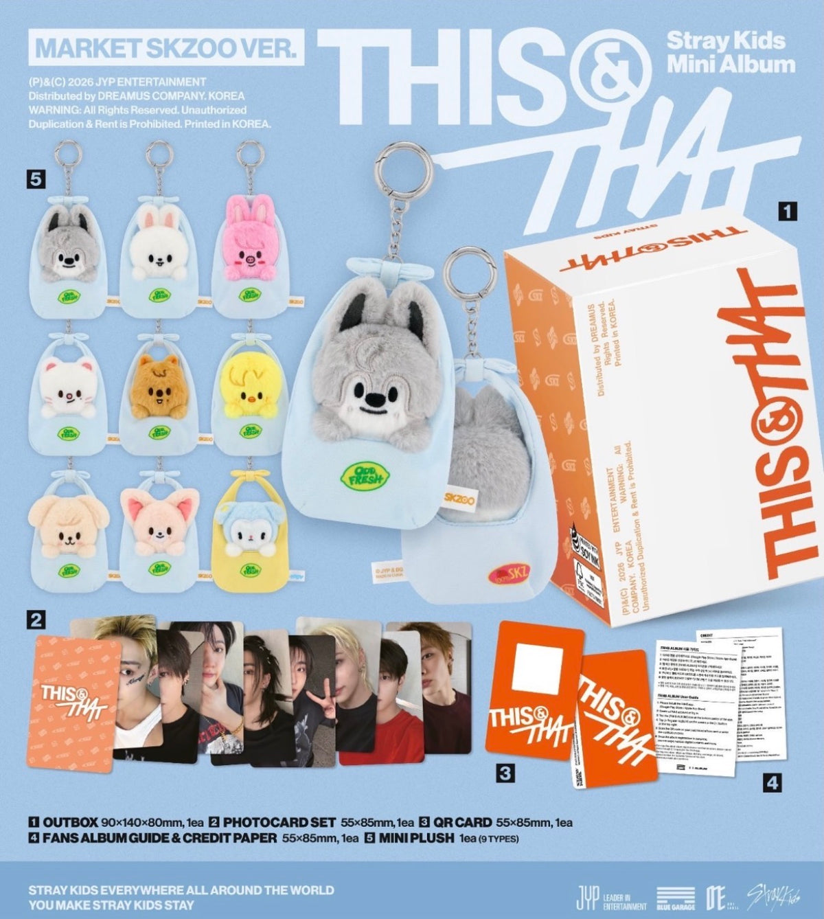 STRAY KIDS - THIS & THAT SKZOO MARKET ver