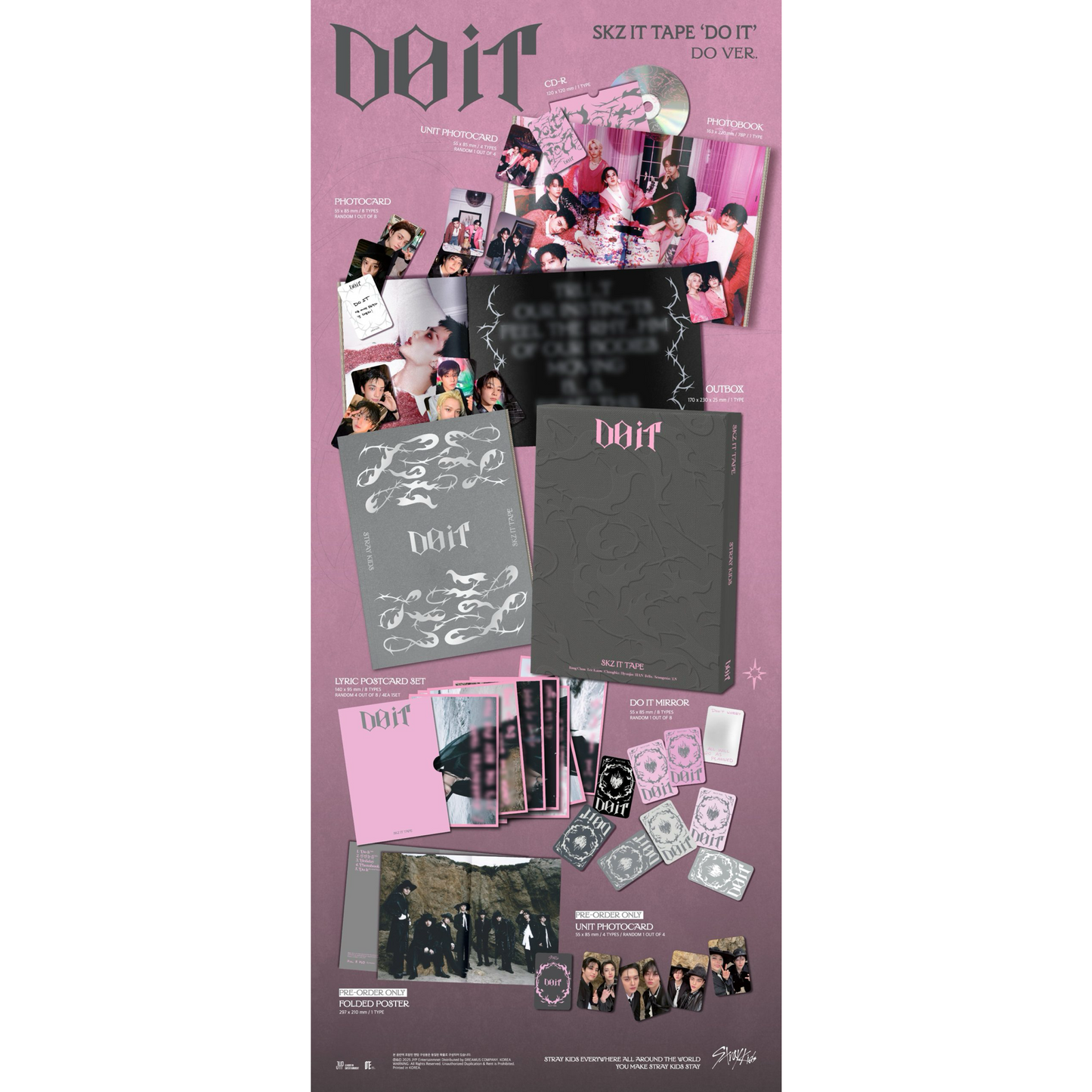 STRAY KIDS - DO IT limited ver.