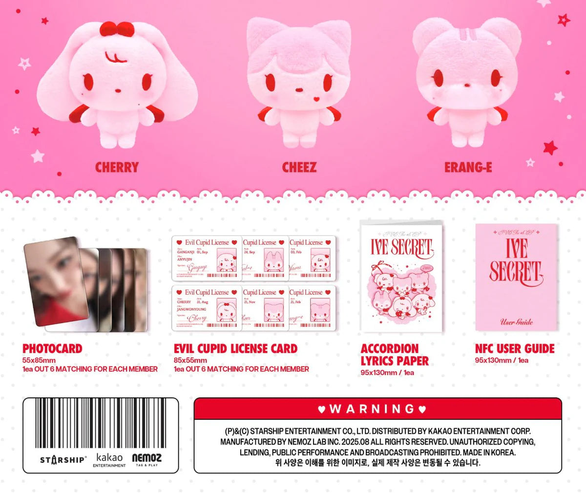 IVE - IVE SECRET (EVIL CUPID ver.)