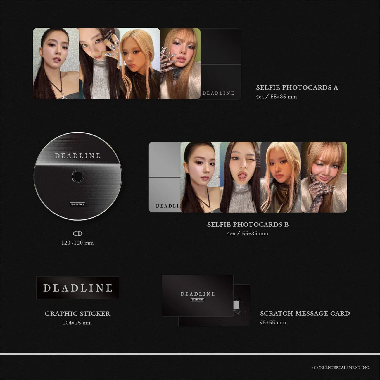 BLACKPINK - DEADLINE (GRAY ver.)