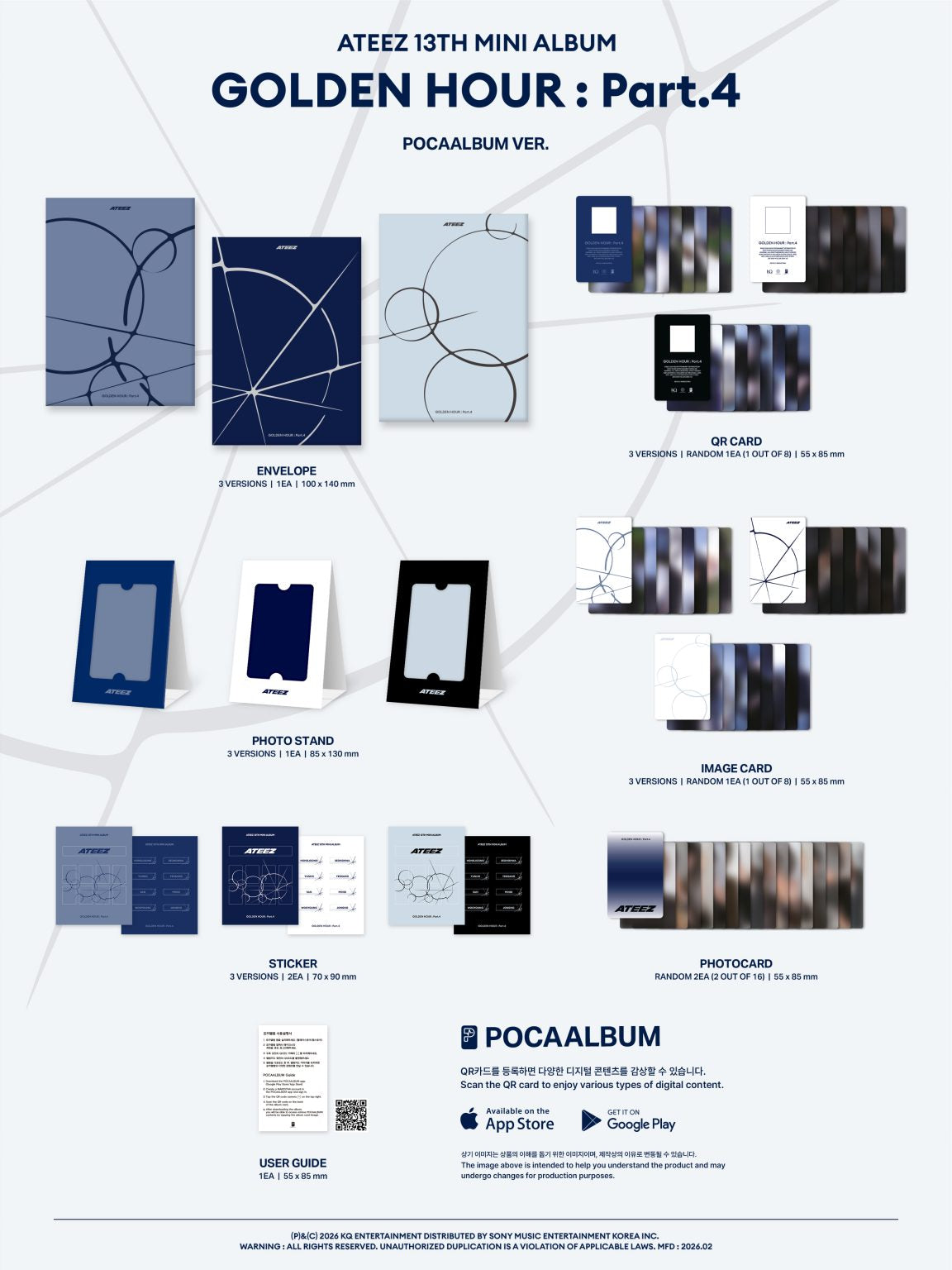 ATEEZ – GOLDEN HOUR Part.4 (POCAALBUM ver.)