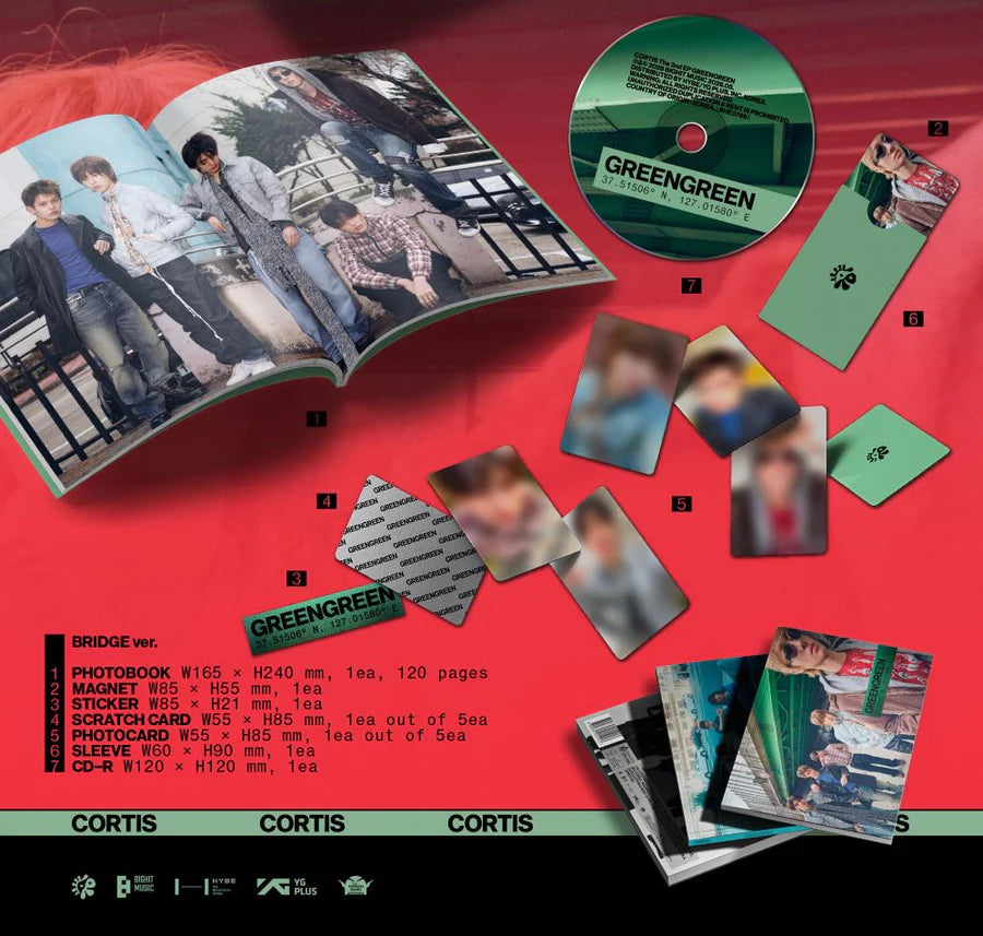 CORTIS - GREENGREEN [JULY restock]
