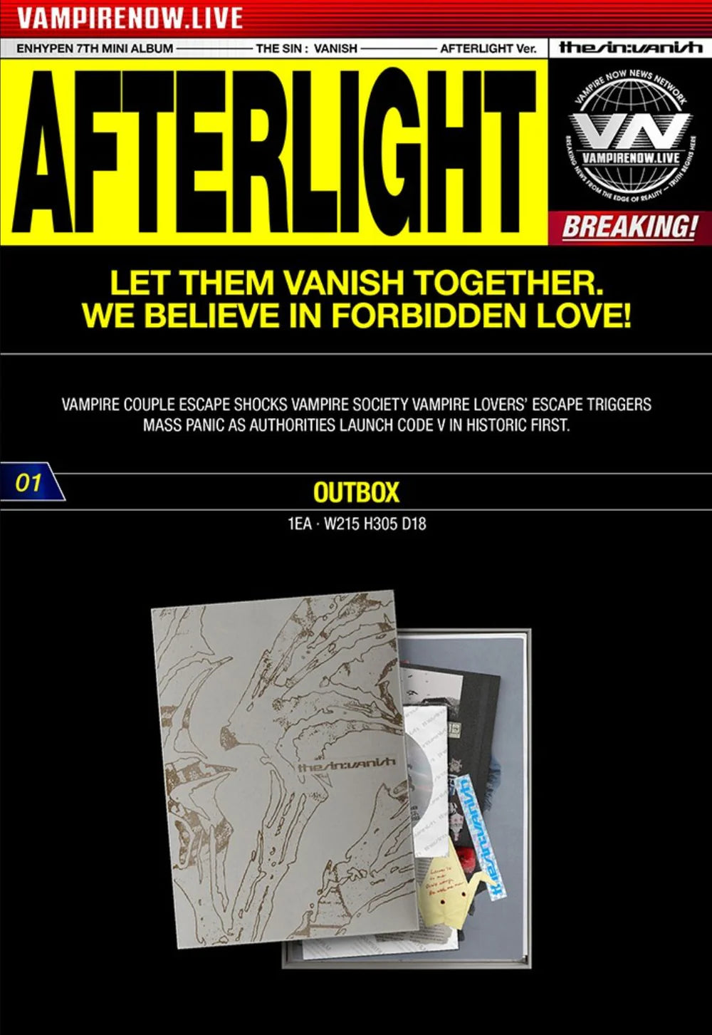 ENHYPEN - THE SIN : VANISH