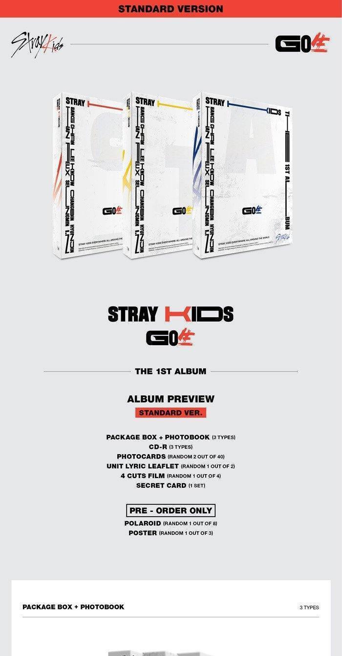 STRAY KIDS - GO: 生 [STANDARD EDITION] (PRE-ORDER)