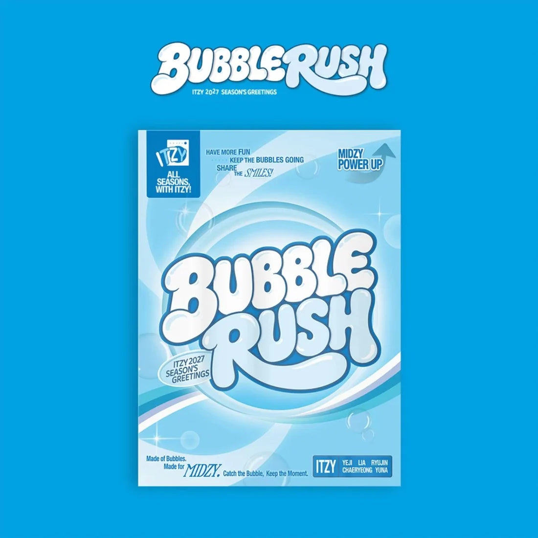 ITZY - 2027 SEASON'S GREETINGS (BUBBLERUSH) + FANSSHOP GIFT