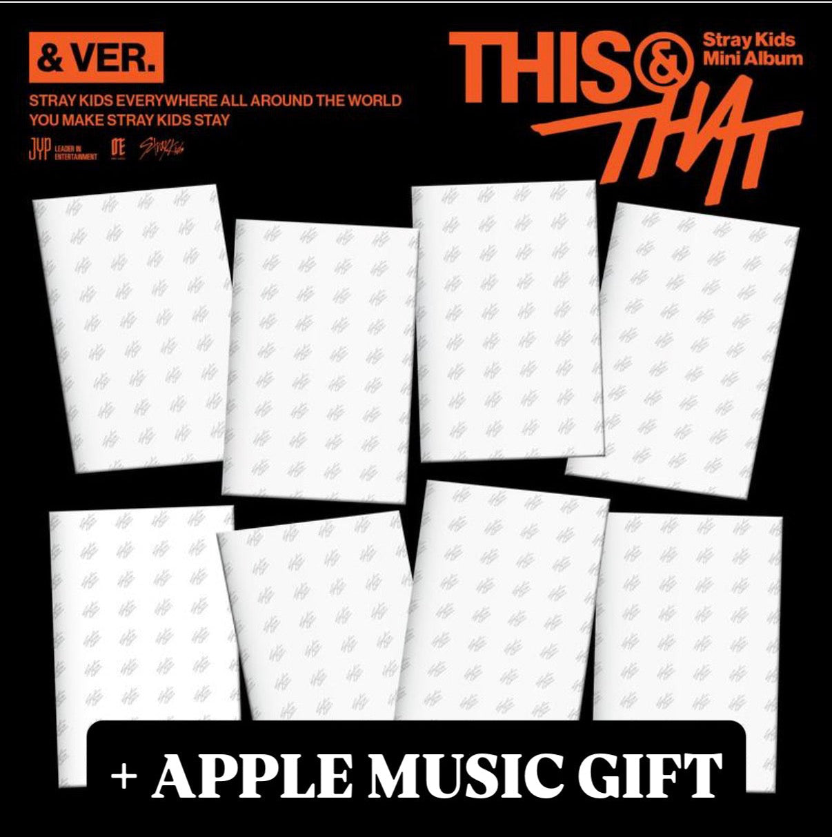 STRAY KIDS - THIS & THAT [& ver.] (PRE-ORDER) + APPLE MUSIC preorder benefit Gift