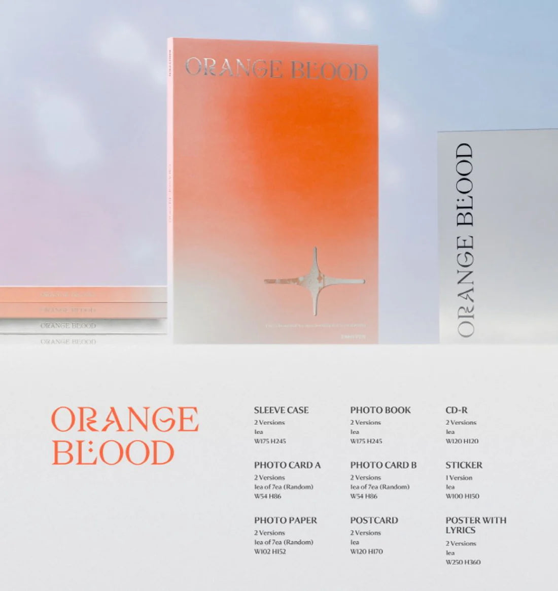 ENHYPEN - ORANGE BLOOD (STANDARD VER.)