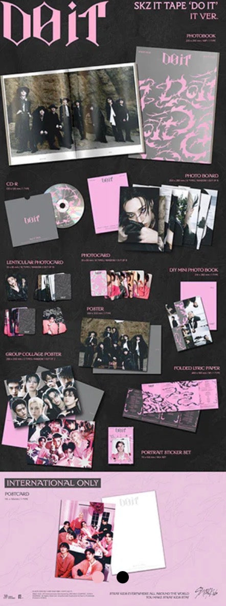 STRAY KIDS - ‘DO IT’ ('IT VER.') (SIGNED) [JULY restock]