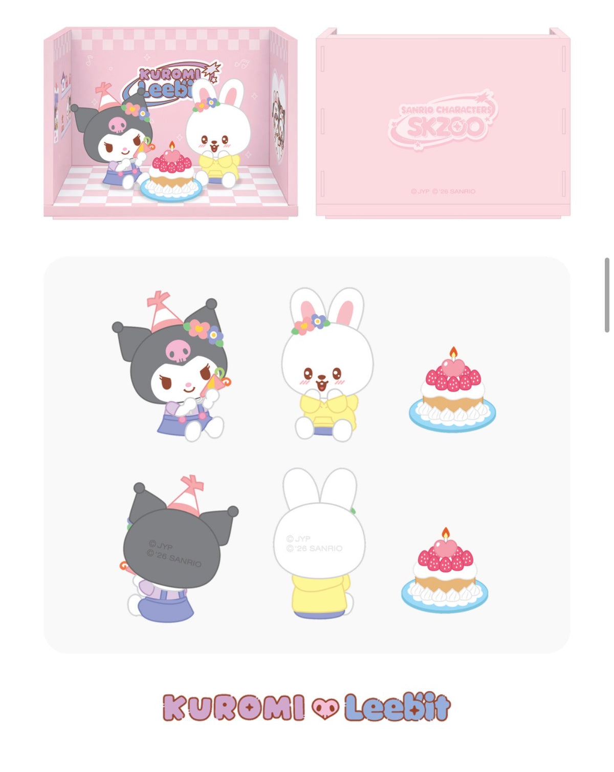 STRAY KIDS - SKZOO X SANRIO ROOM FIGURES [OCTOBER  restock]