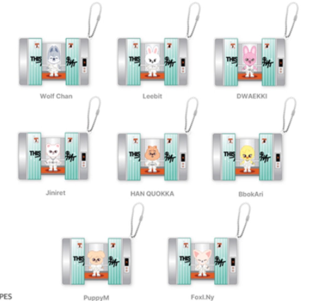 STRAY KIDS - SKZOO CAPSULE ACRYLIC KEYRING