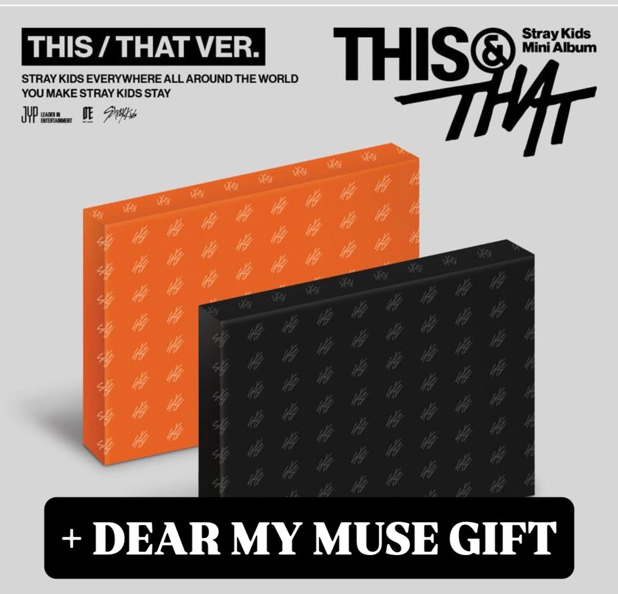 STRAY KIDS - THIS & THAT [THIS VER - THAT VER] (PRE-ORDER) + DEAR MY MUSE preorder benefit gift