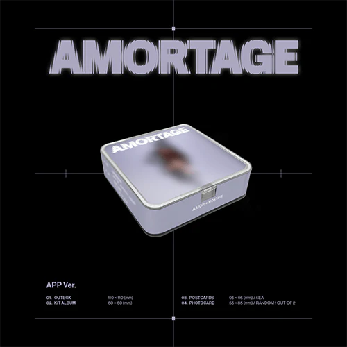 JISOO (BLACKPINK) - Mini Album AMORTAGE (APP ver.)