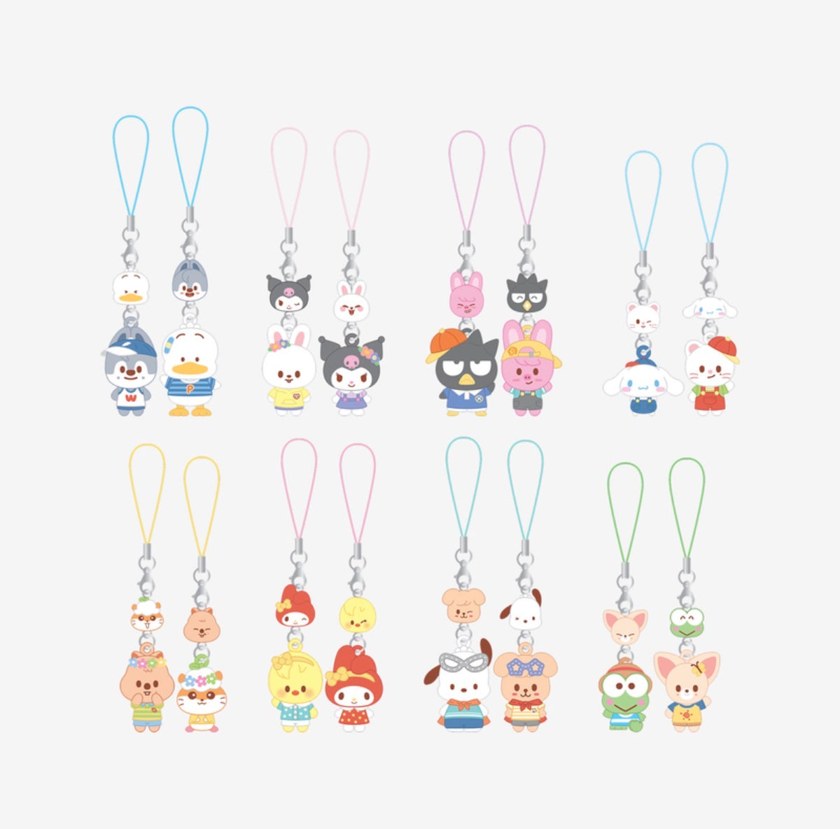 STRAY KIDS - SKZOO X SANRIO COUPLE KEYRINGS [OCTOBER  restock]