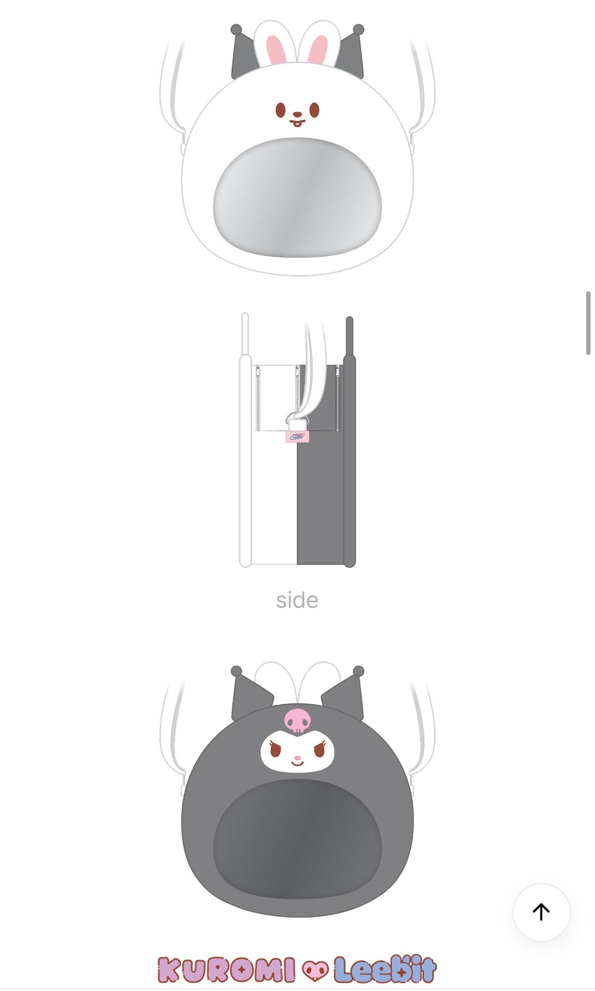 STRAY KIDS - SKZOO X SANRIO PLUSH PVC CROSS BAG [OCTOBER restock)