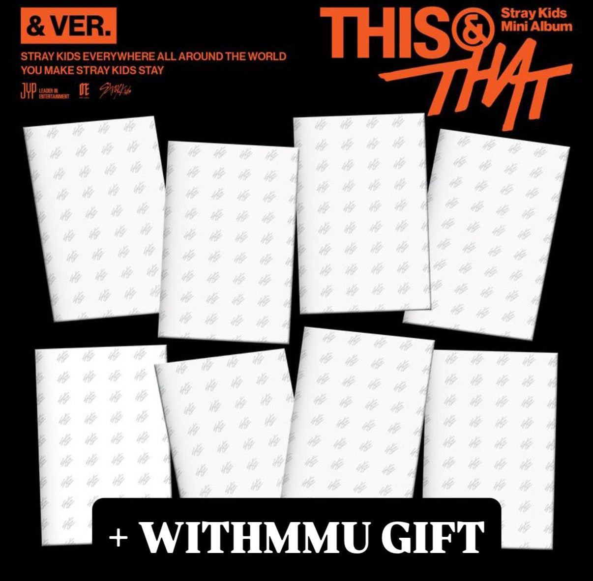 STRAY KIDS - THIS & THAT [& ver.] (PRE-ORDER) + WITHMMU preorder benefit Gift