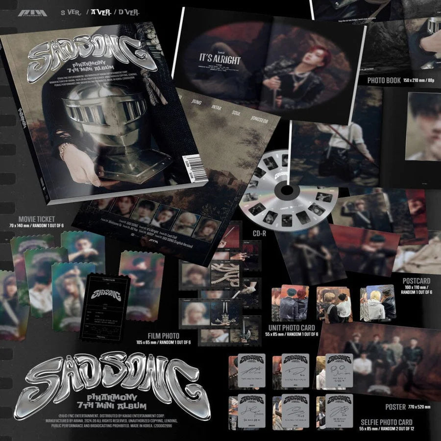 P1HARMONY - SAD SONG [next restock]
