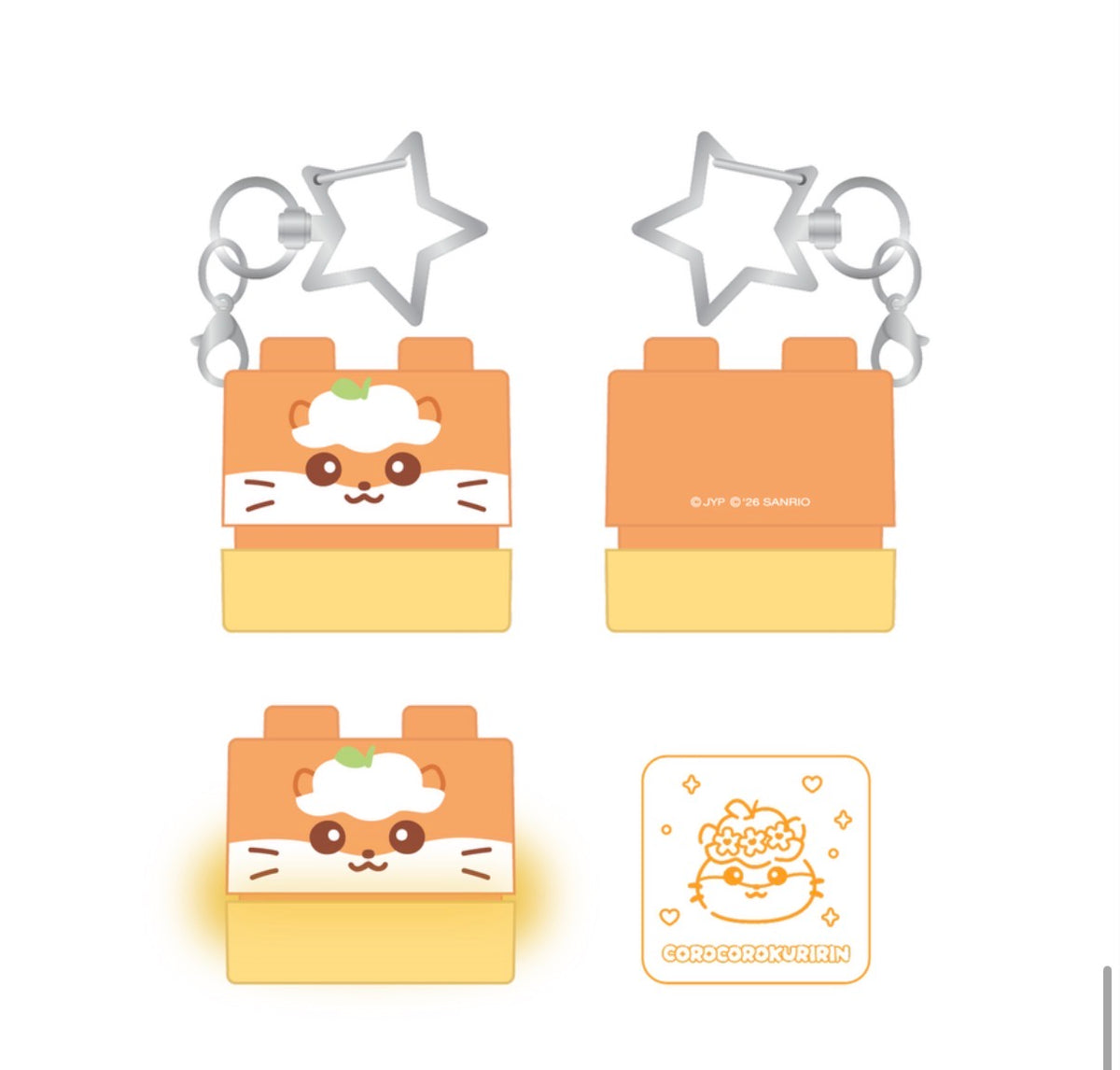 STRAY KIDS - SKZOO X SANRIO SECRET BLOCK STAMP [OCTOBER restock] (random)
