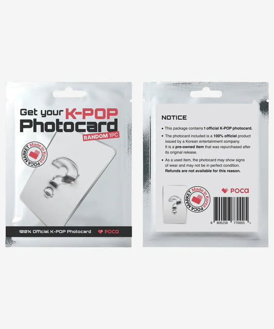 Photocard RANDOM pack (Boy group)(PRE-ORDER)
