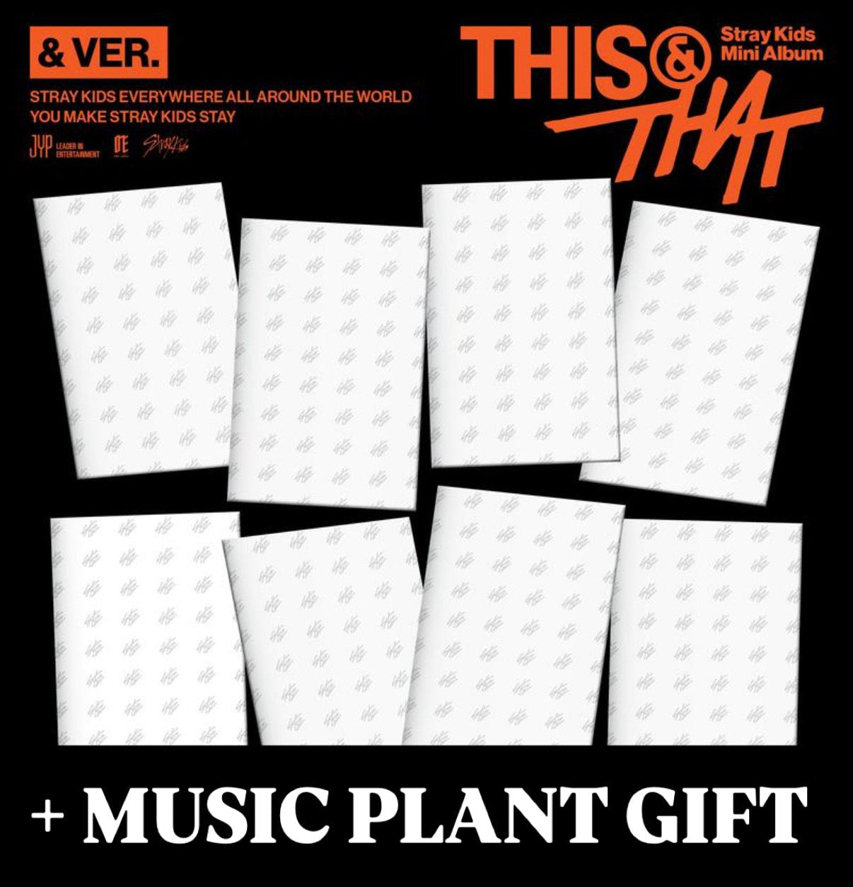 STRAY KIDS - THIS & THAT [& ver.] (PRE-ORDER) + MUSIC PLANT preorder benefit Gift