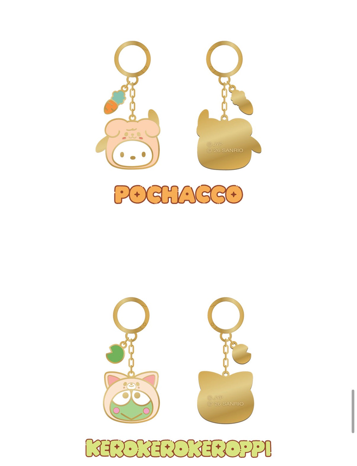 STRAY KIDS - SKZOO X SANRIO METAL KEYRING [ OCTOBER  restock]
