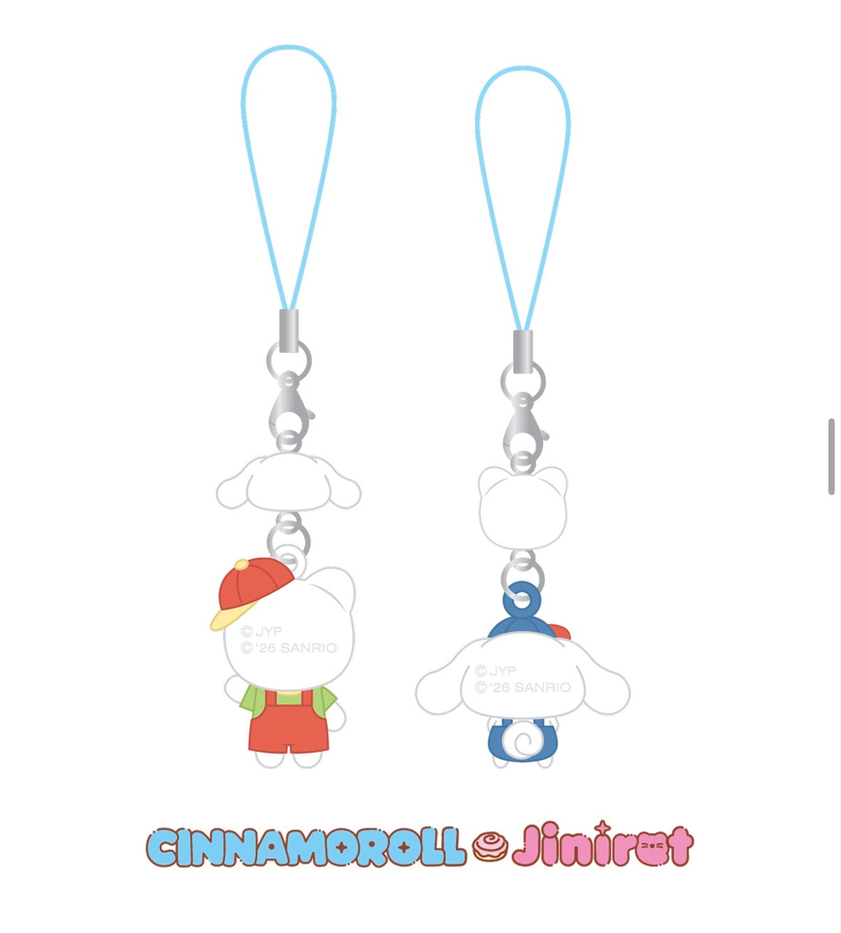 STRAY KIDS - SKZOO X SANRIO COUPLE KEYRINGS [OCTOBER  restock]