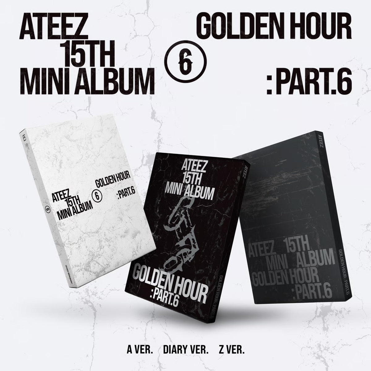 ATEEZ - GOLDEN HOUR: PART 6 SIGNED