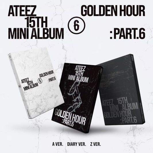 ATEEZ - GOLDEN HOUR : PART 6 + MAKESTAR PREORDER GIFT