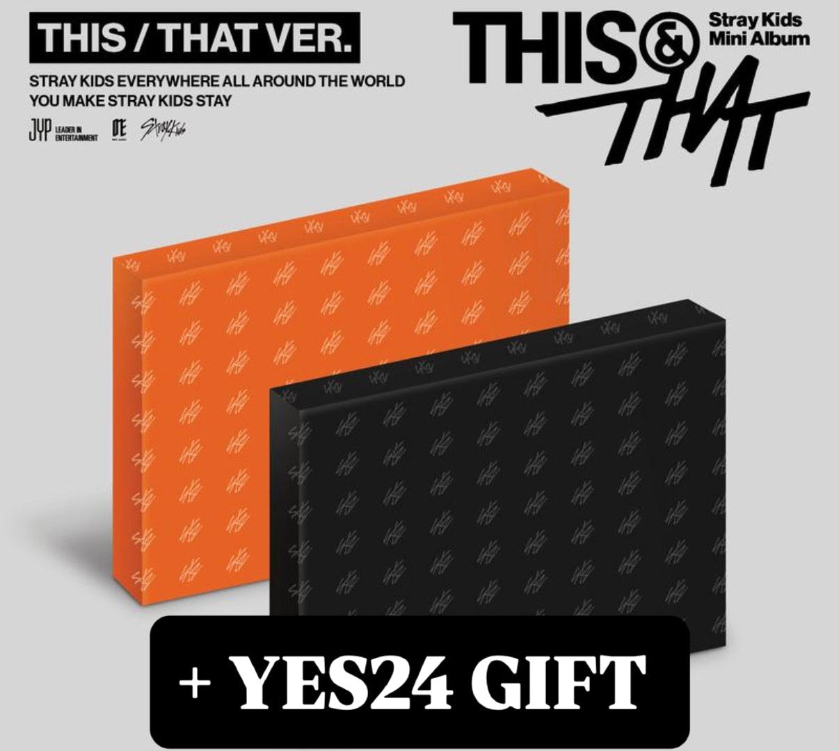 STRAY KIDS - THIS & THAT [THIS VER - THAT VER] (PRE-ORDER) + YES24 preorder benefit gift