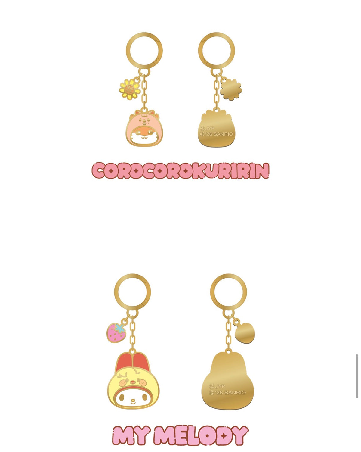 STRAY KIDS - SKZOO X SANRIO METAL KEYRING [ OCTOBER  restock]