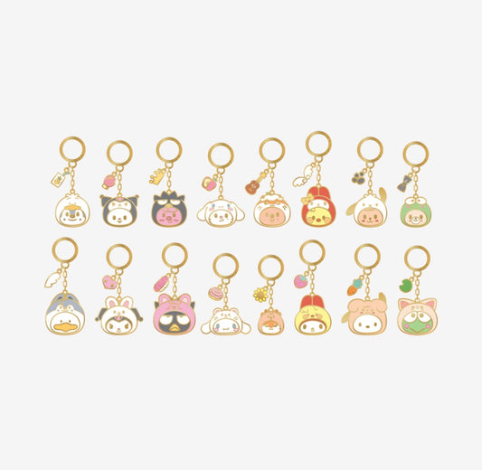 STRAY KIDS - SKZOO X SANRIO METAL KEYRING [ OCTOBER  restock]