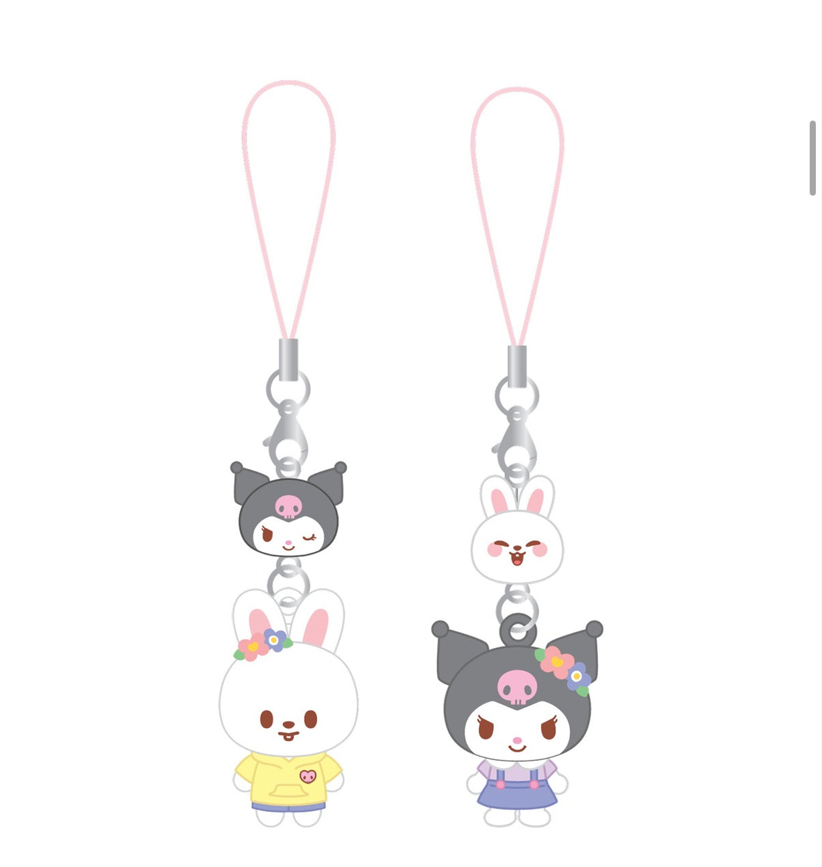 STRAY KIDS - SKZOO X SANRIO COUPLE KEYRINGS [OCTOBER  restock]