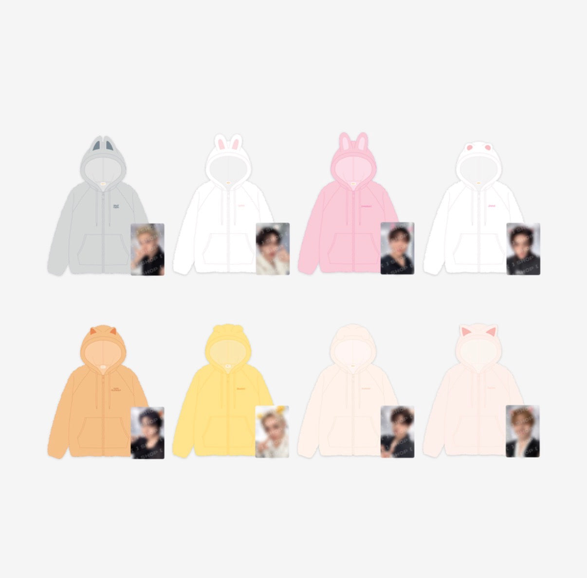 STRAY KIDS - SKZOO HOOD ZIP-UP