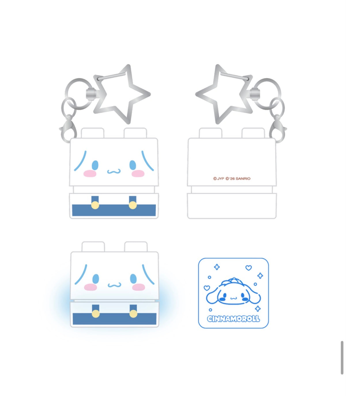 STRAY KIDS - SKZOO X SANRIO SECRET BLOCK STAMP [OCTOBER restock] (random)