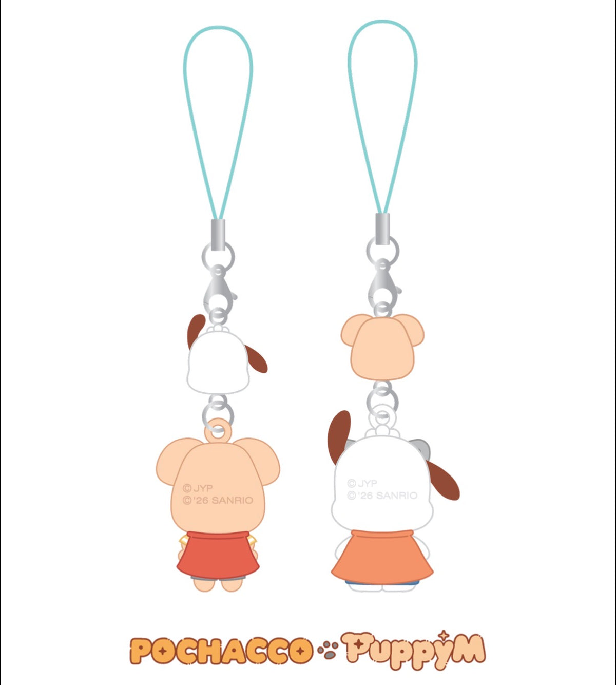 STRAY KIDS - SKZOO X SANRIO COUPLE KEYRINGS [OCTOBER  restock]