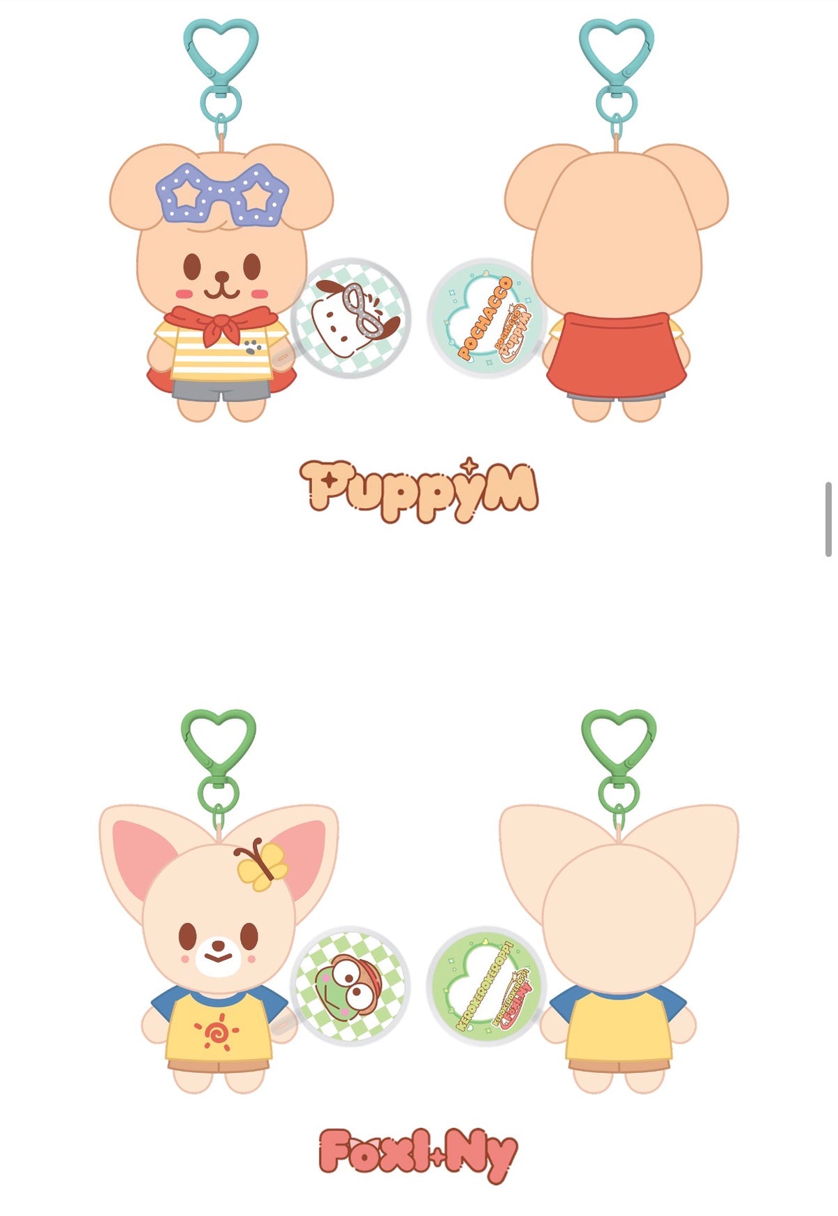 STRAY KIDS - SKZOO X SANRIO CHARACTERS PLUSH MINI PICKET [OCTOBER restock]