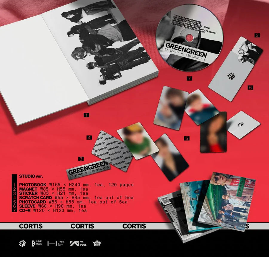 CORTIS - GREENGREEN [JULY restock]