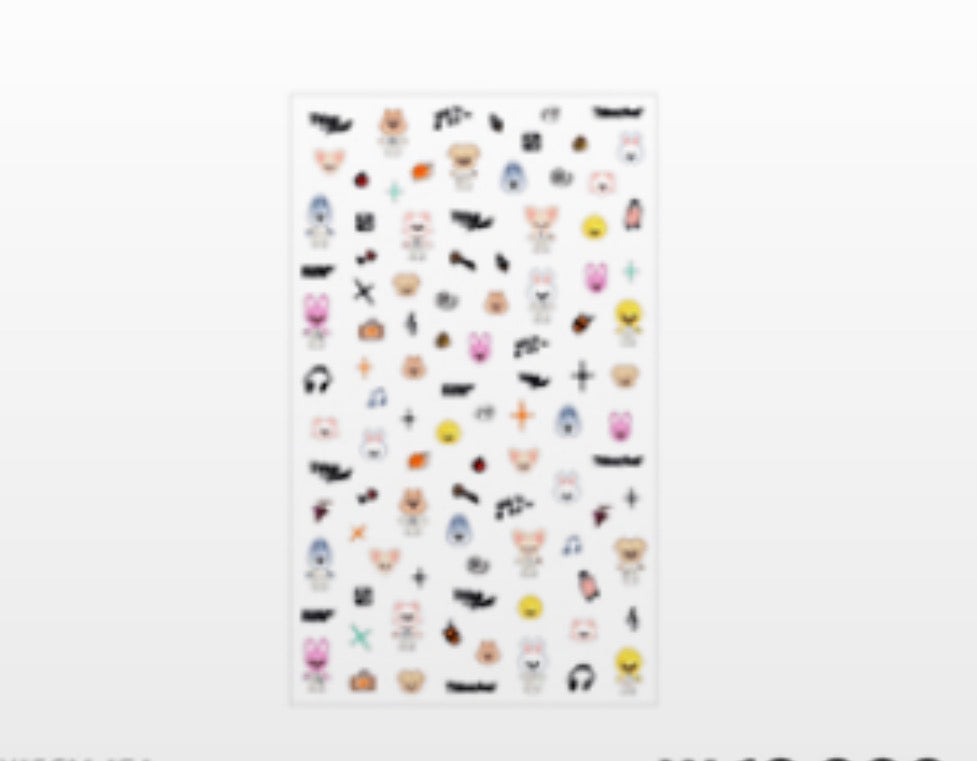 STRAY KIDS - SKZOO MICRO STICKER