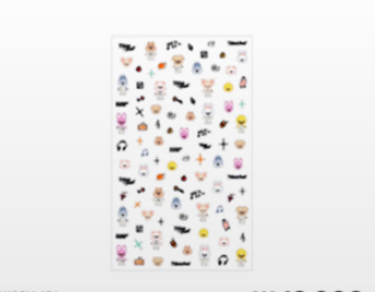 STRAY KIDS - SKZOO MICRO STICKER