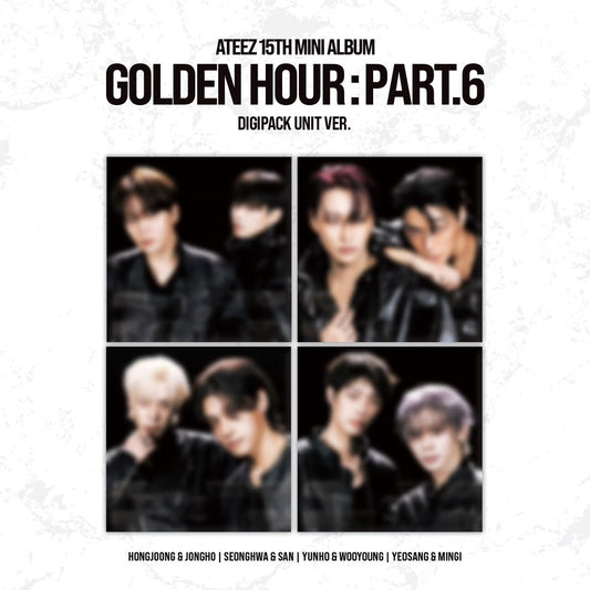 ATEEZ - GOLDEN HOUR : PART 6 DIGIPACK UNIT ver. + MAKESTAR PREORDER GIFT