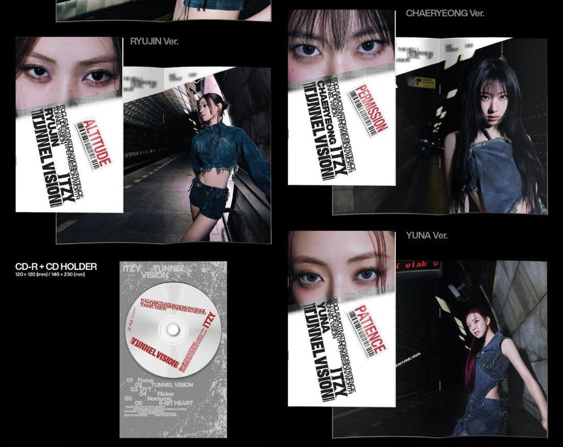 ITZY - TUNNEL VISION (MEMBER VER.) [JULY restock]