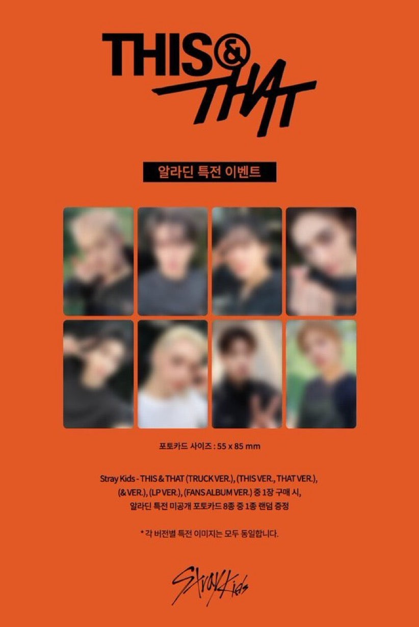STRAY KIDS - ALADIN THIS & THAT POB