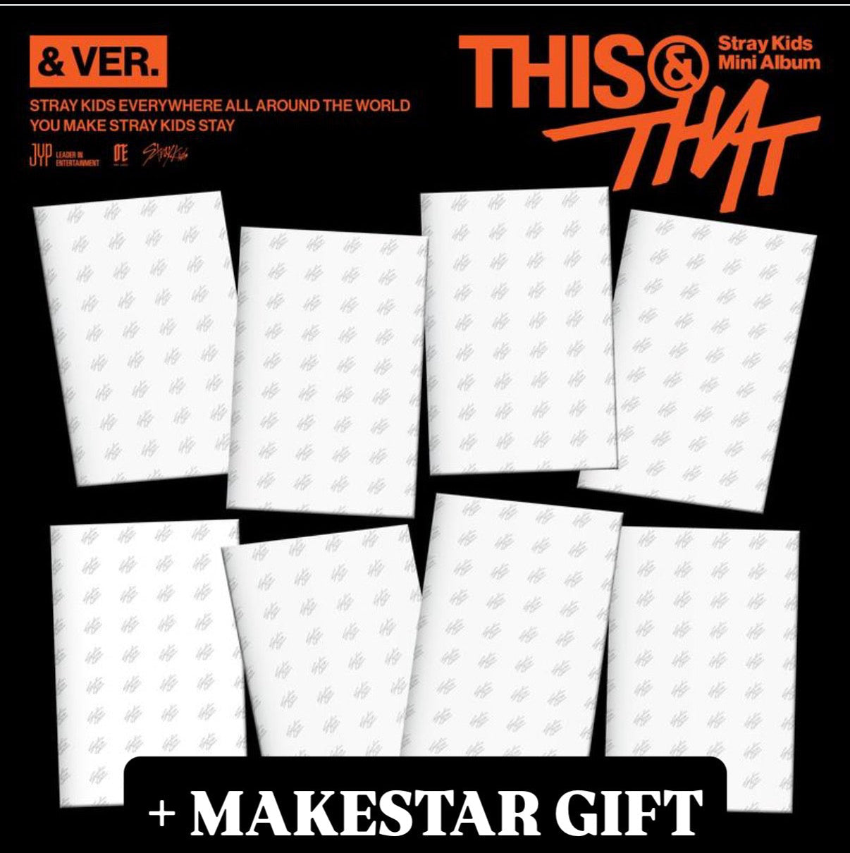 STRAY KIDS - THIS & THAT [& ver.] (PRE-ORDER) + MAKESTAR preorder benefit Gift