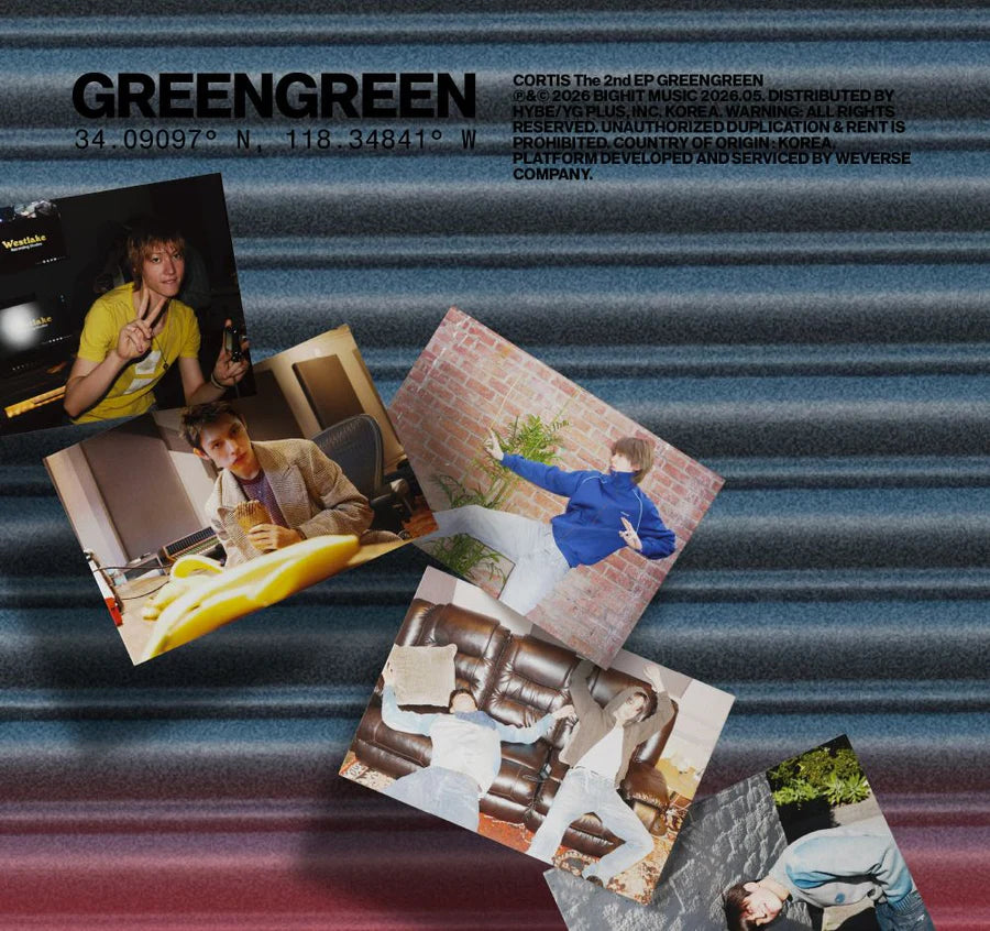 CORTIS - GREENGREEN weverse album ver. [JULY restock]
