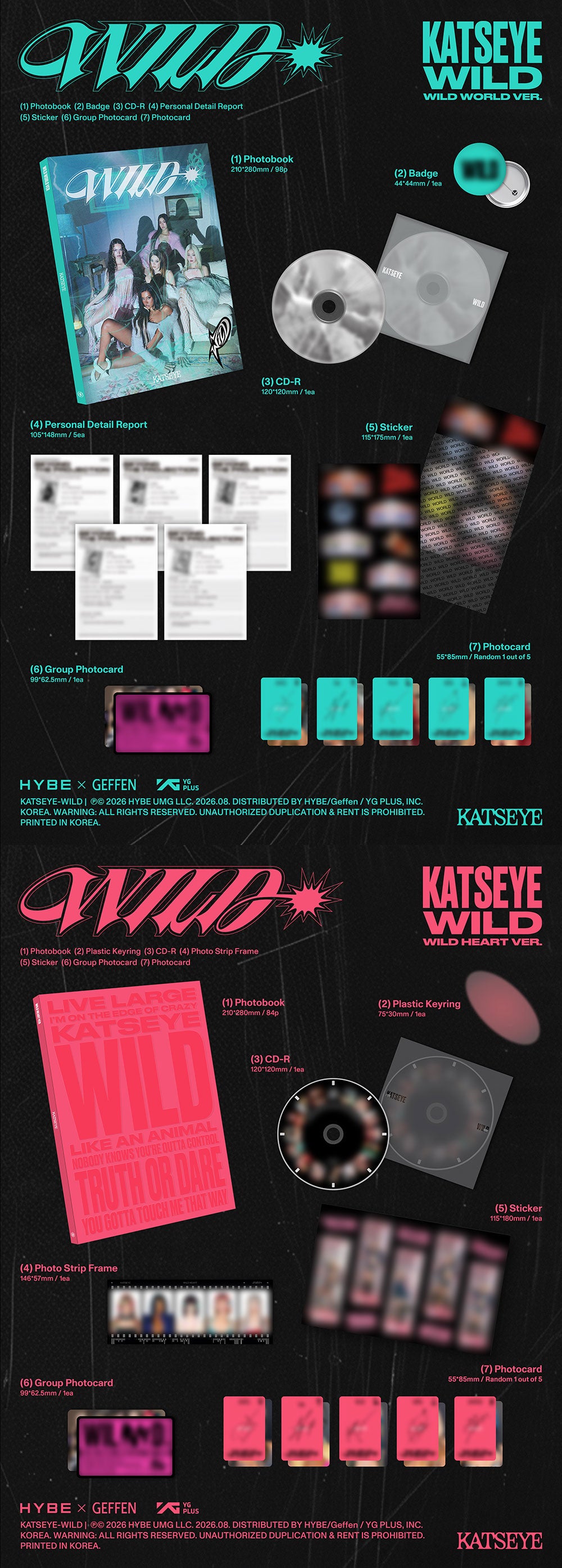 KATSEYE - WILD (PRE-ORDER)