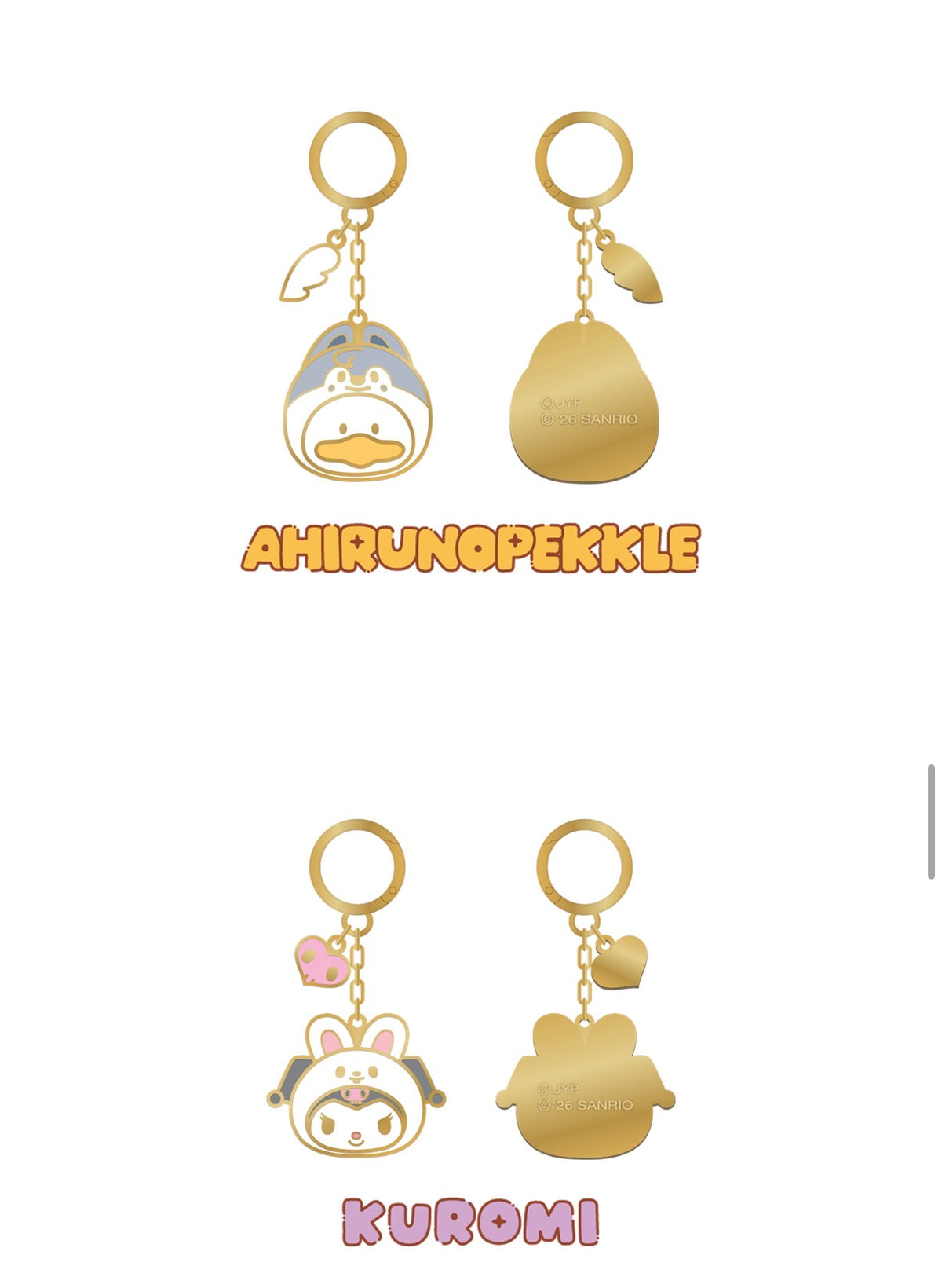 STRAY KIDS - SKZOO X SANRIO METAL KEYRING [ OCTOBER  restock]