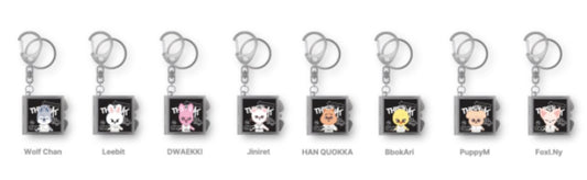 STRAY KIDS - SKZOO MIRROR KEYRING