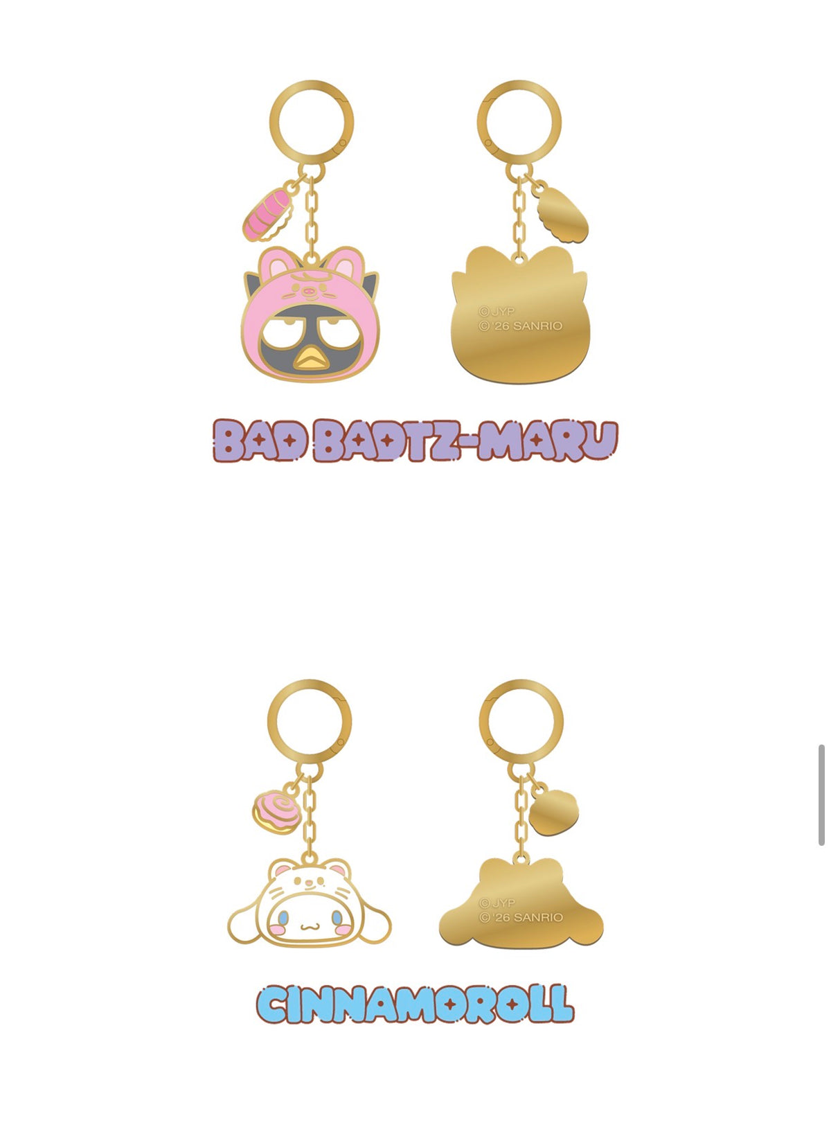 STRAY KIDS - SKZOO X SANRIO METAL KEYRING [ OCTOBER  restock]