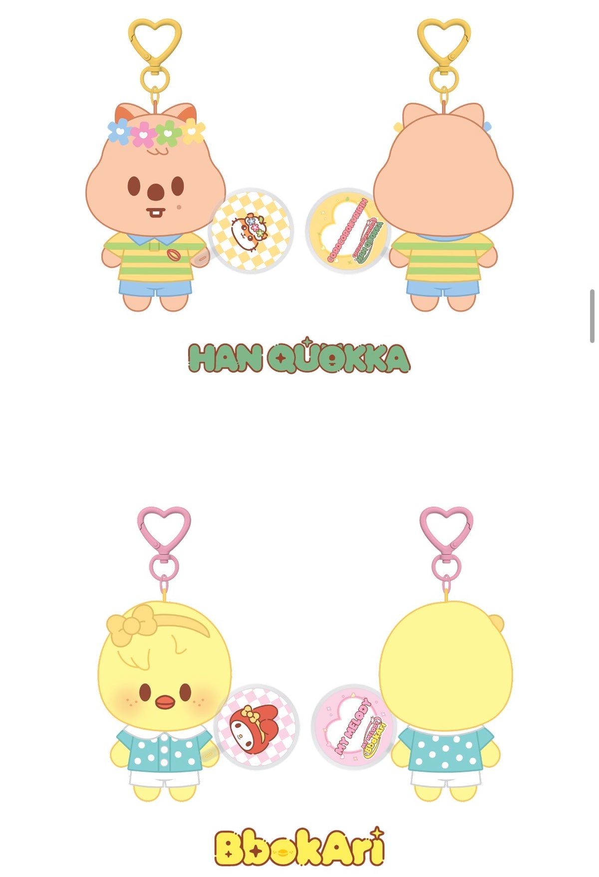 STRAY KIDS - SKZOO X SANRIO CHARACTERS PLUSH MINI PICKET [OCTOBER restock]